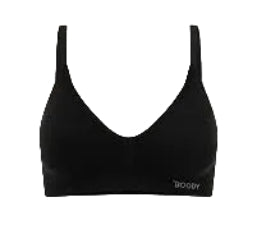 Boody Full Bust Wireless Bra Black Small