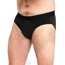 D Brief Men Y-Front Black M