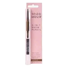 1000 Hour 3 in 1 Brow Pencil Med Brown