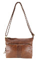 Baron Bag Leather Cross Body Tan