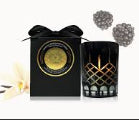 SURMANTI Black Raspberry Crystal Candle 150gm