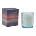 Candle Ocean Twilight Sunset