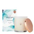 Linden Leaves In Bloom Soy Candle Aqua Lily 300g