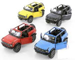 KINSMART 2022 Ford Bronco Hard Top Car