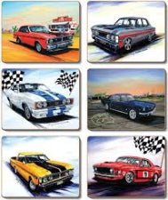 Coasters Ford Muscle Single