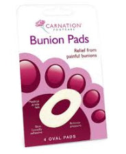 Carnation Foot Bunion Ring Oval 4pk