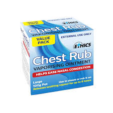 Ethics Chest Rub 100g