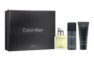 CK Eternity EDT Mens 100ml 3pc Set