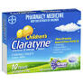 CLARATYNE Child Chew Grape 10tabs