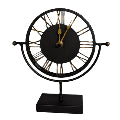 Black & Gold Mantel Clock