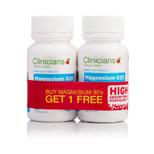 Clinicians Magnesium 90cap 2pk