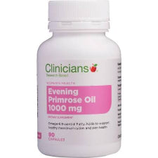 Clinicians Evening Primrose Oil 1000mg Capsules 90s