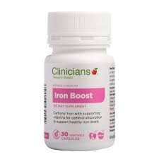Clinicians Iron Boost 30vcaps