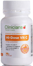 Clinicians Hi-Dose Vit C Powder 75g