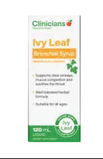 Clinicians Ivy Leaf Bronchial Syrup 120ml