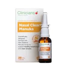 Clinicians Nasal Clear Manuka 25ml