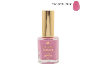 Coral Colours Nail Enamel Tropical Pink