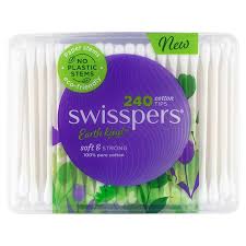 Swisspers Paper Stem Cotton Tips 240's