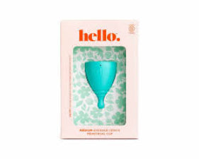 Hello Average Cervix Cup Blue M