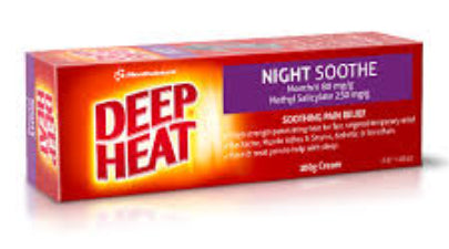 Mentholatum Deep Heat Night Soothe 100g