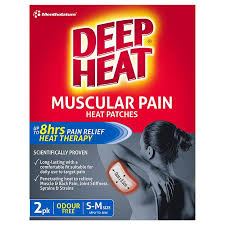 Mentholatum Deep Heat Patch 2pk