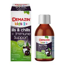 Demazin Kids 2+Ills & Chills +Immune Support 200ml