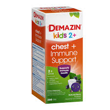 Demazin Kids 2+Chest +Immune Supplement 200ml