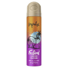 Impulse Body Spray Festival 50g