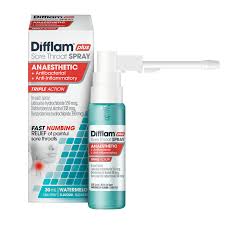 Difflam Plus Sore Throat Spray 30ml