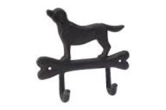 Cast Iron Dog & Bone Hook