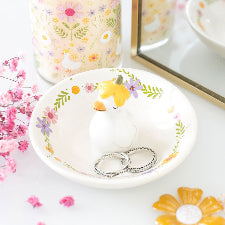 Nibble Daisy & Duck Trinket Dish