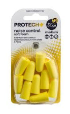 Protech+ Ear Plug Noise Med 5pr