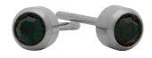 Glam May Birthstone Stainless Earrings