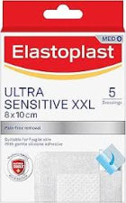 Elastoplast Sensitive XXL White 5pk