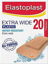 Elastoplast Extra Wide Strips 20