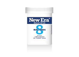 NEW ERA Biochemic Tissue Salt No.8 Mag Phos 240tabs