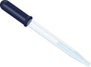 Eye Dropper Glass Straight Single