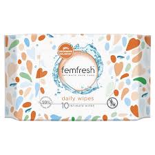 Femfresh Pocket Wipes 10pk