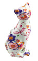 Figurine Cat Asst Colours