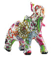 Figurine Elephant Asst Colours