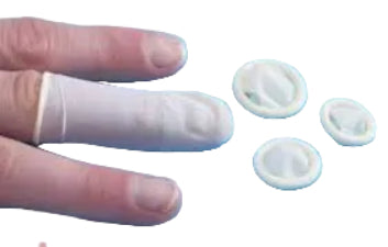 Finger Cot Latex 10