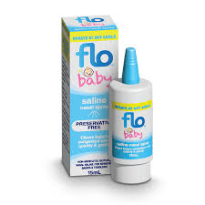 Flo Baby Saline +Nasal Spray 15ml