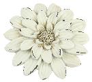 Floral Wall Decor White