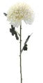 Artifical Flower Dandelion 54cm White