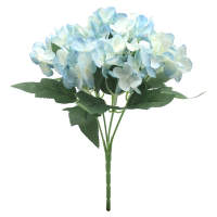 Artifical Hydrangea Stem - Blue