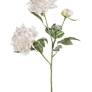 Artificial Peony White 63