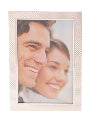 Photo Frame Textured Silver 4x6