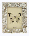 Champagne Dragonfly & Flower Photo Frame 6x9
