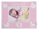 Baby Girl Photo Frame 6x4