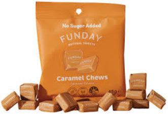 Funday Caramel Chews 45g